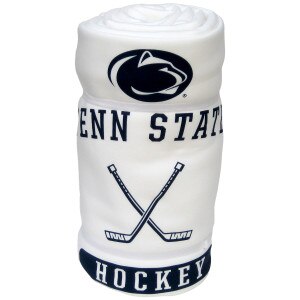 Penn State Hockey white sweatshirt blanket